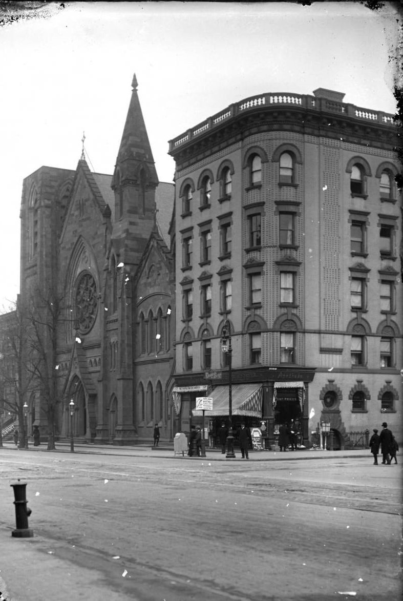 Harlem Presbyterian Church, E. 125Th Street And Madison Avenue, New York City, 1900S.