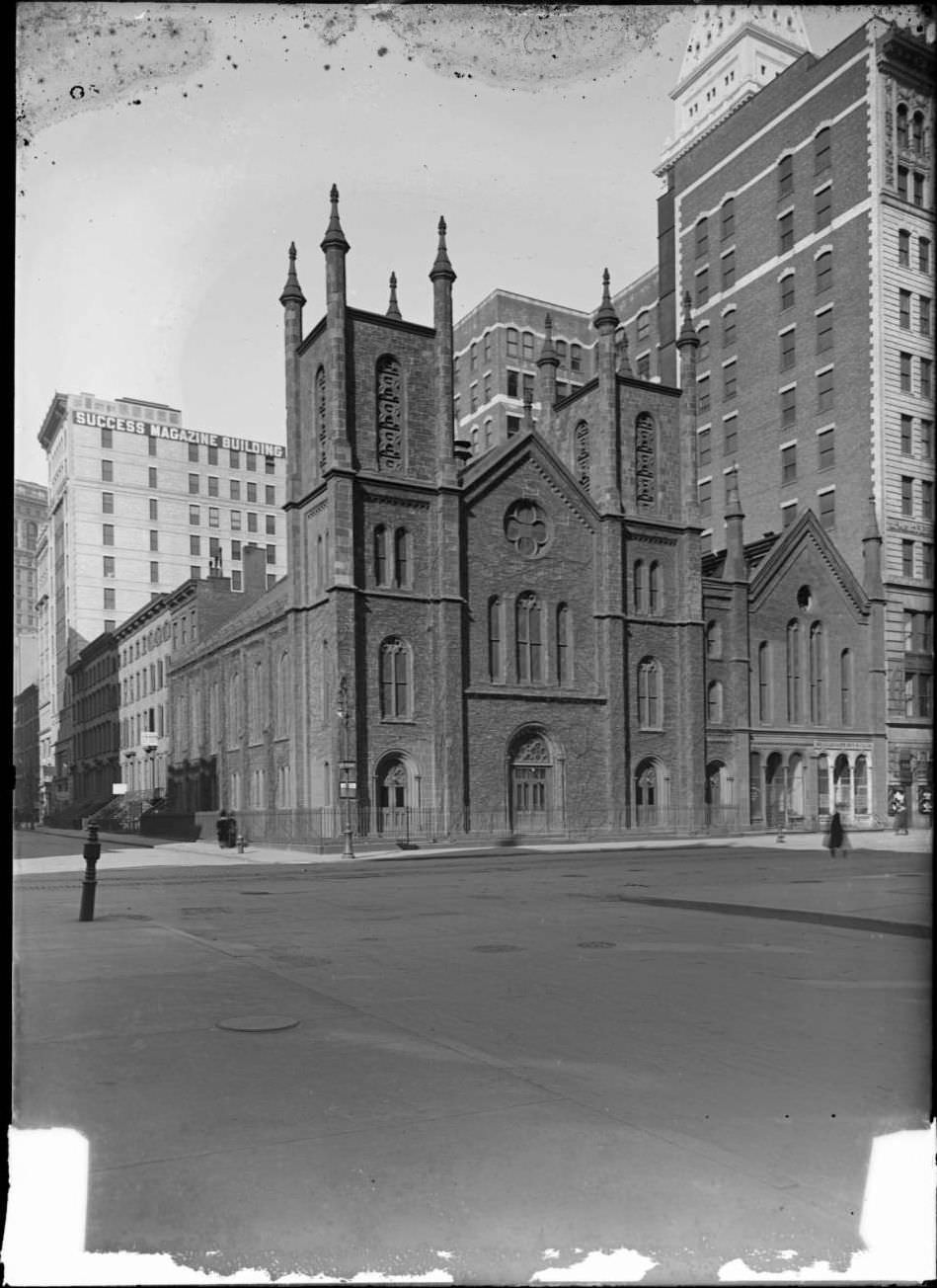 The Fourth Avenue Presbyterian Church, Fourth Avenue And E. 22Nd Street, New York City, 1890S.
