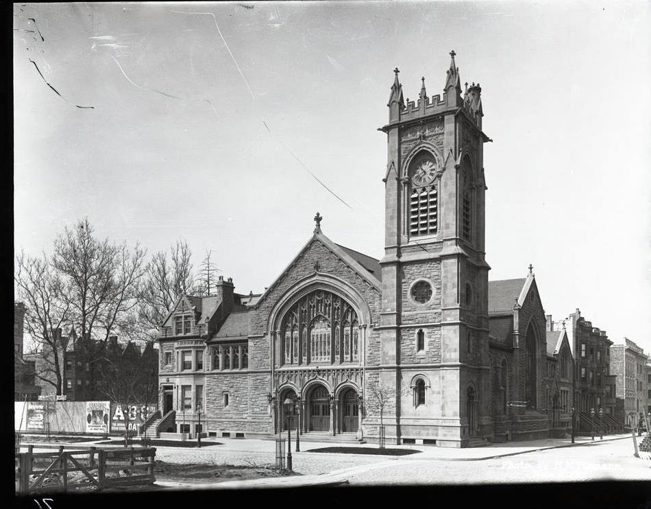 Fourth Presbyterian Church, West End Avenue And West 91St Street, New York City, 1896.