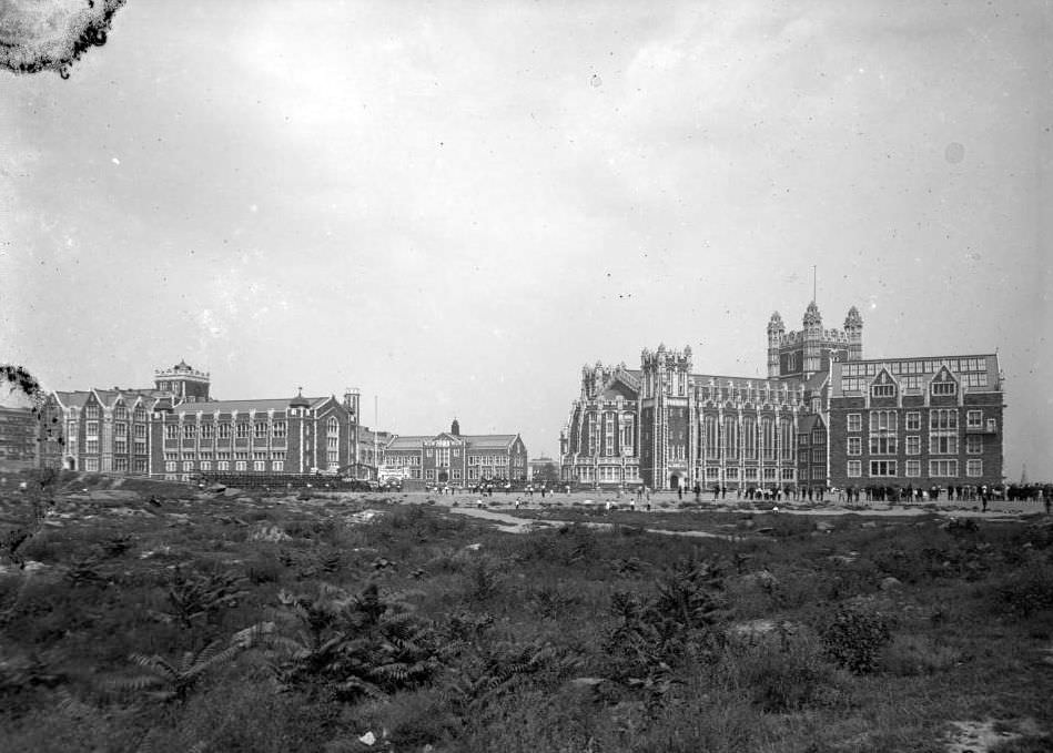Campus And Sports Field, City College Of New York, 1906.