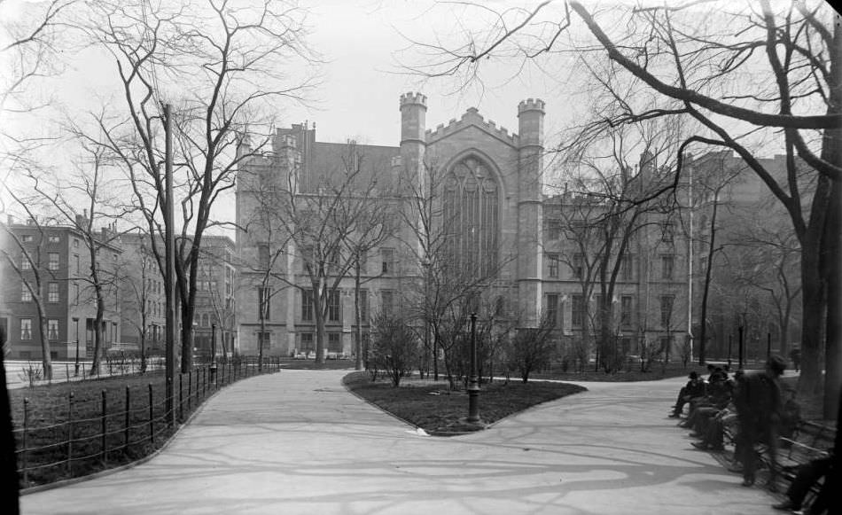 New York University Old University Building, Washington Square.