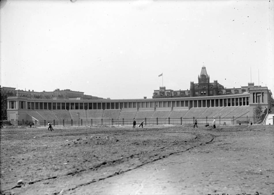 Lewisohn Stadium, City College Of New York, 1917.