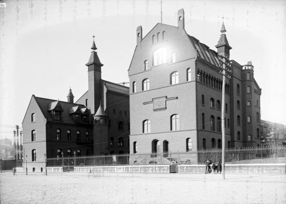 The New York Homeopathic Medical College And Hospital, E. 63Rd Street, Ca. 1908.