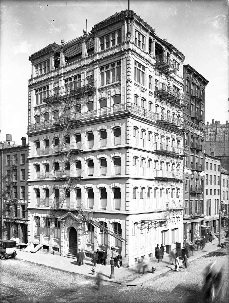 Broad Street Hospital, Ca. 1918.
