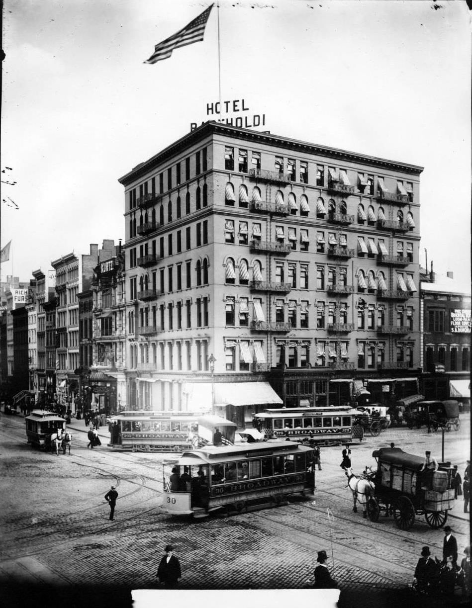 Manhattan: Hotel Bartholdi, 956 Broadway At 23Rd Street.