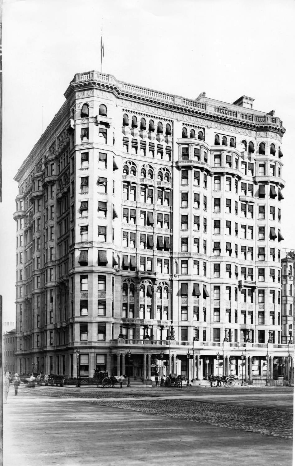 Manhattan: Hotel Savoy, Corner Of Fifth Avenue And 59Th Street, 1905.