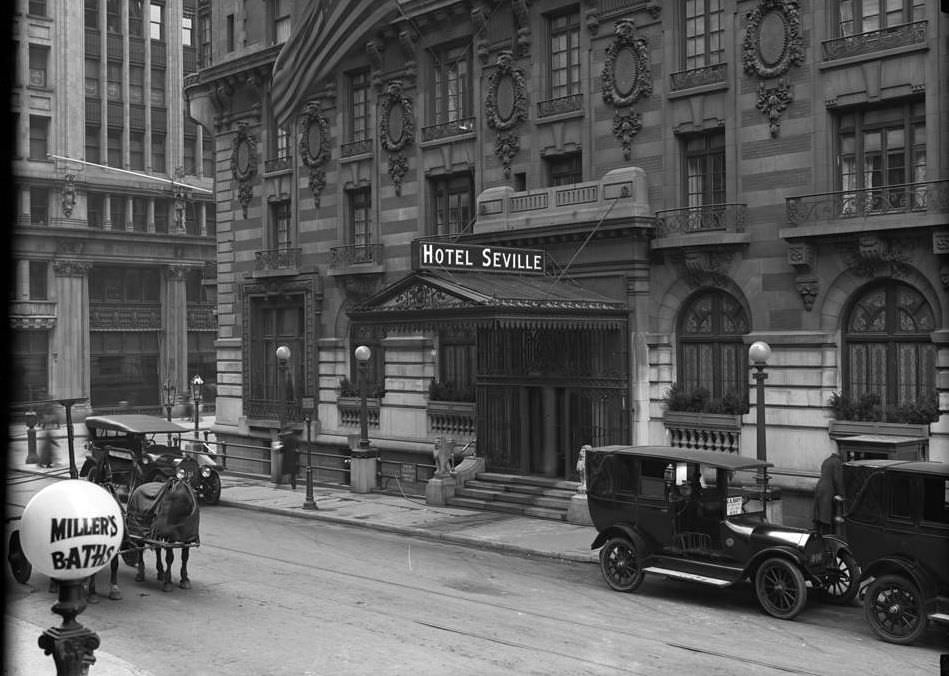Hotel Seville, Madison Avenue And E. 29Th Street, 1917.