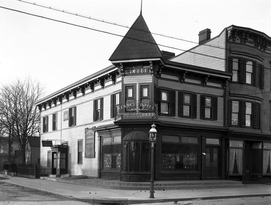 Kenney'S Hotel, 8680 Eighteenth Avenue, Brooklyn, 1919.