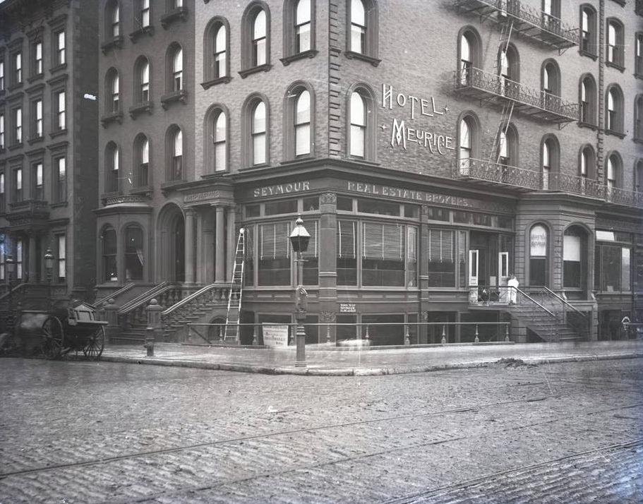 Hotel Meurice, Fifth Avenue And 42Nd Street, Circa 1893.