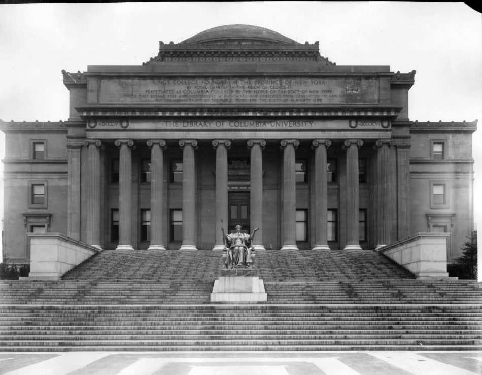Manhattan: Low Library, Columbia University.