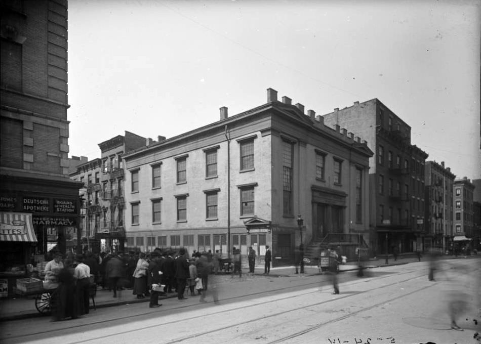 The New-York Port Society Mariner'S Church And Library, 46 Catherine Street At Madison Street, New York City, 1900S.