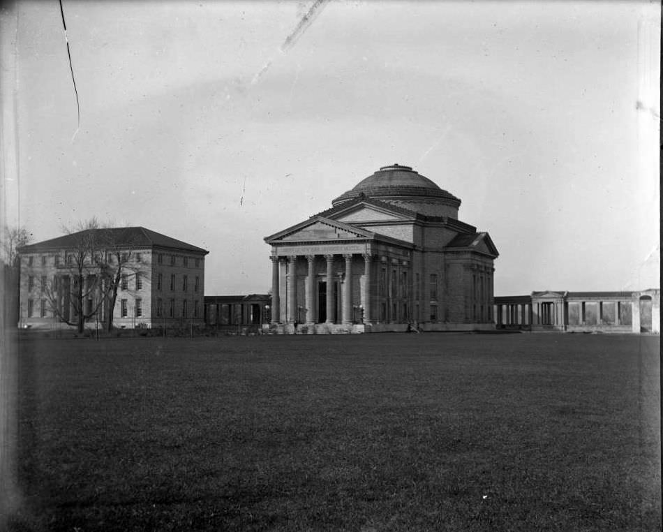 New York University Library, Bronx Campus, University Heights, Bronx, New York, 1890S.