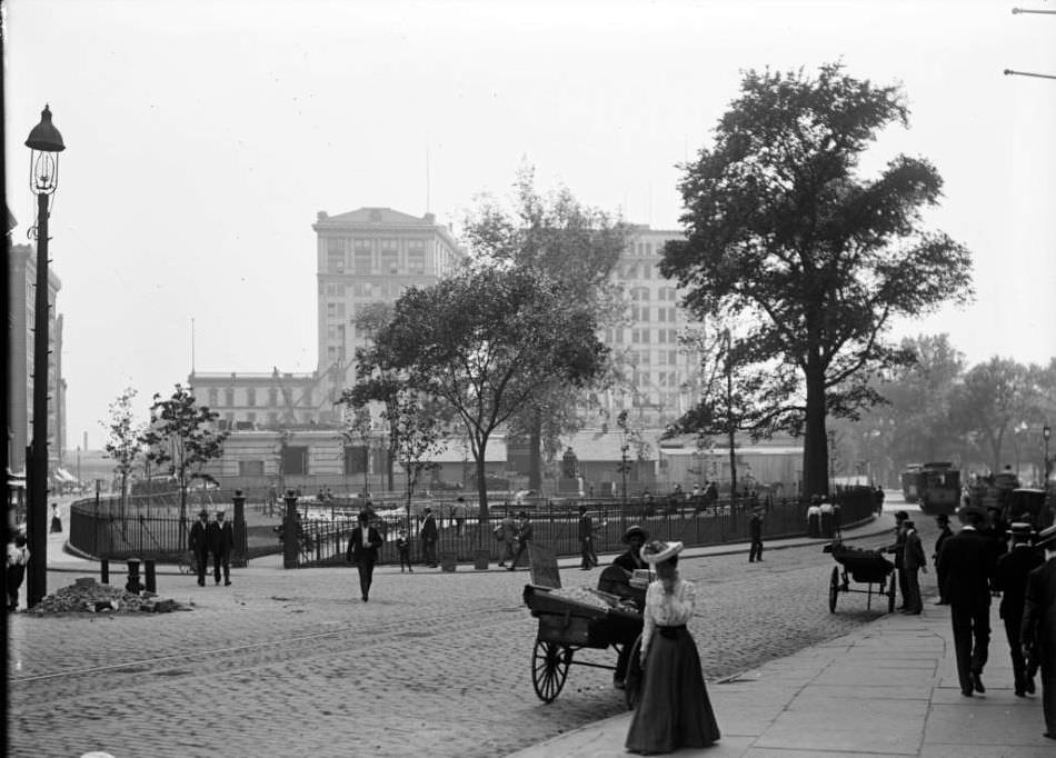 Battery Park, New York City, 1900S.