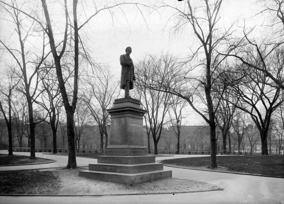 Statue Of Dr. J. Marion Sims, Bryant Park, New York City, 1910S.