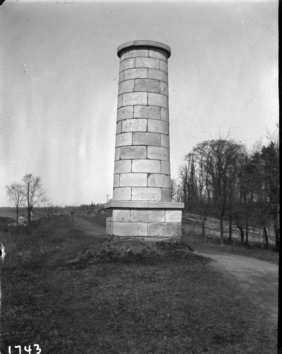Stone Aqueduct Ventilator, Jerome Park, Bronx, 1905.