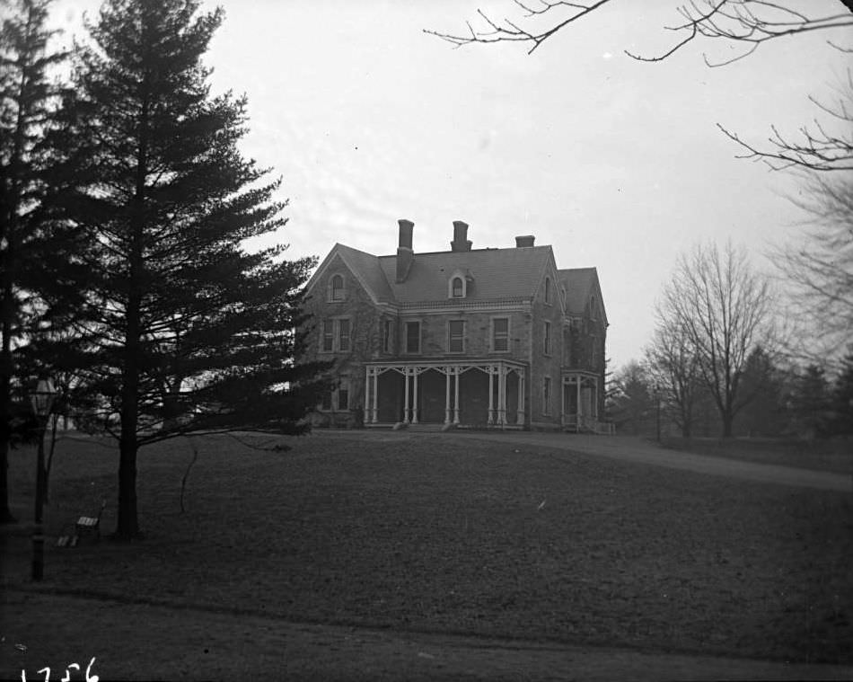 The Zborowski Mansion, Claremont Park, Bronx, 1903.