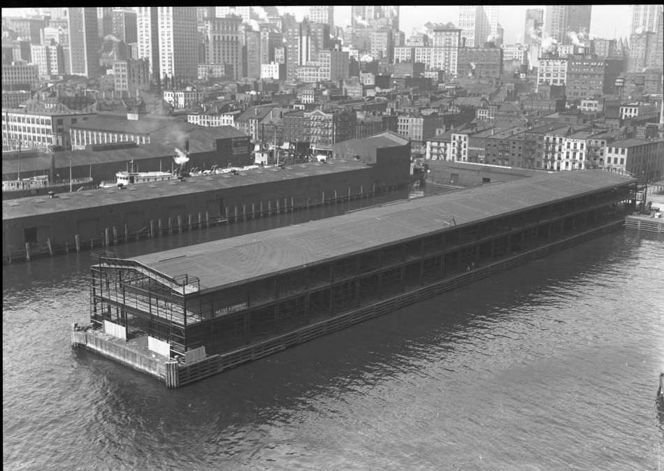 B&Amp;Amp;O Railroad Company, Pier 21, East River, 1916.