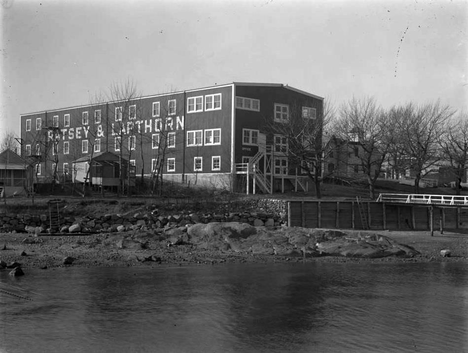 Completed Sail Loft Building For Ratsey &Amp;Amp; Lapthorne, City Island, Bronx, 1917.