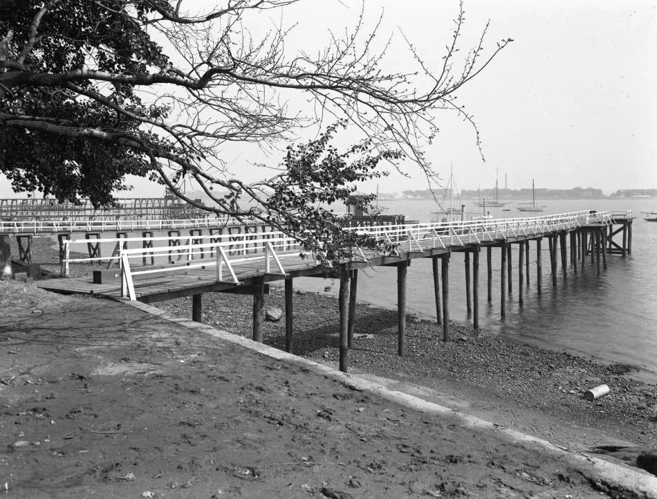 Dock And Bulkhead For Ratsey &Amp;Amp; Lapthorne, City Island, Bronx, 1916.