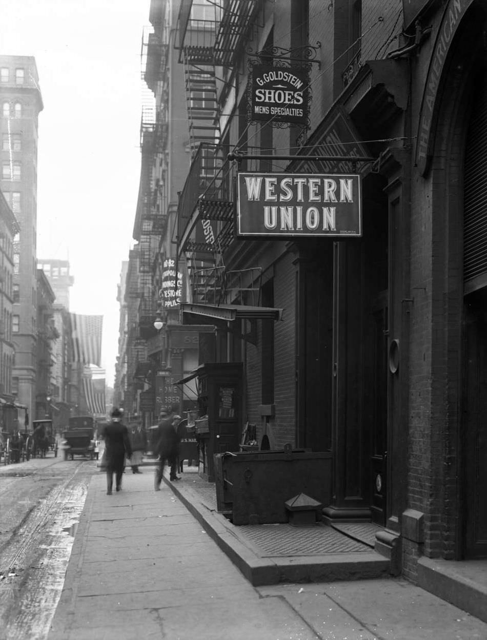 Western Union At 165 Church Street, 1916.