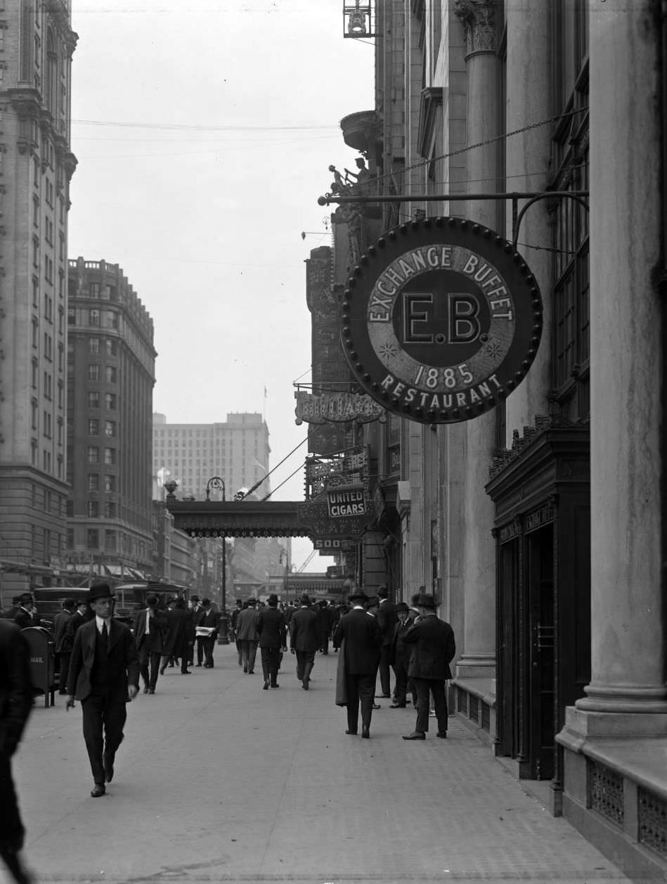 Exchange Buffet At 220 W. 42Nd Street, 1916.