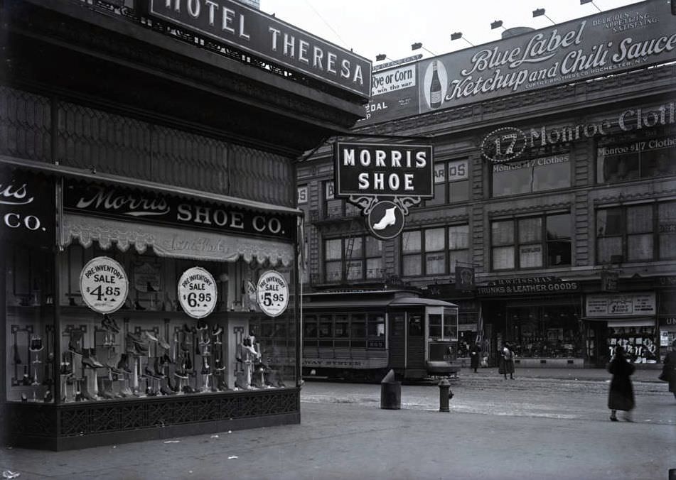 Morris Shoe, 200 W. 125Th Street, 1918.