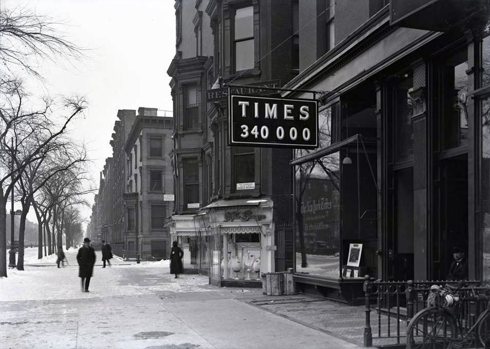 The New York Times, 2109 Seventh Avenue, 1918.