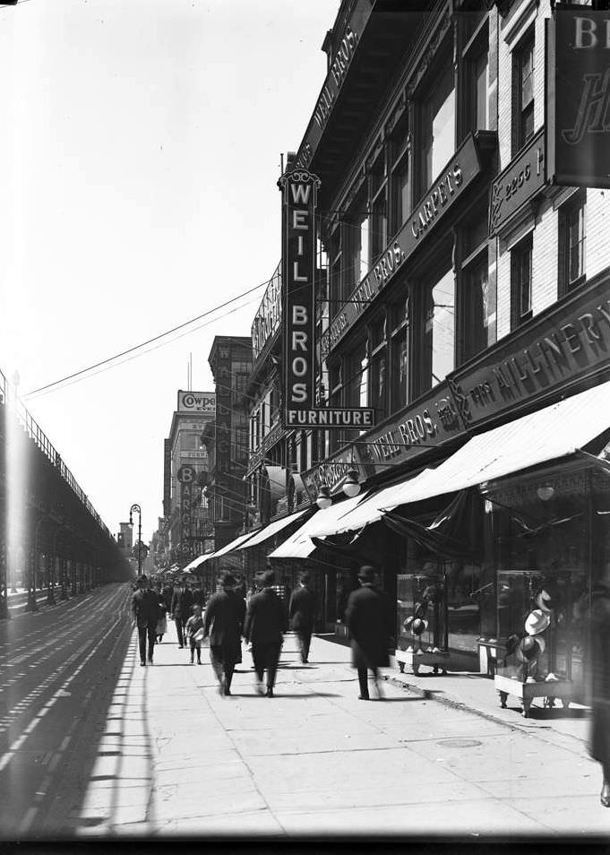 The Weil Brothers Furniture, 2252-2254 Third Avenue, 1919.