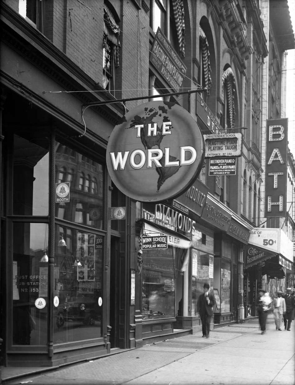 'The World,' At 155 W. 125Th Street, 1916.