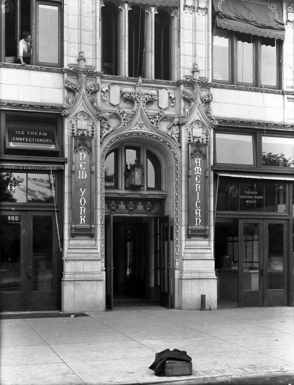The New York American, W. 60Th Street And Broadway, 1916.
