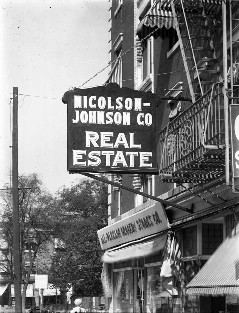 Nicolson-Johnson Real Estate, Brooklyn, 1916.