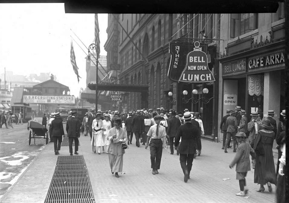 Bell Lunch, 1917.