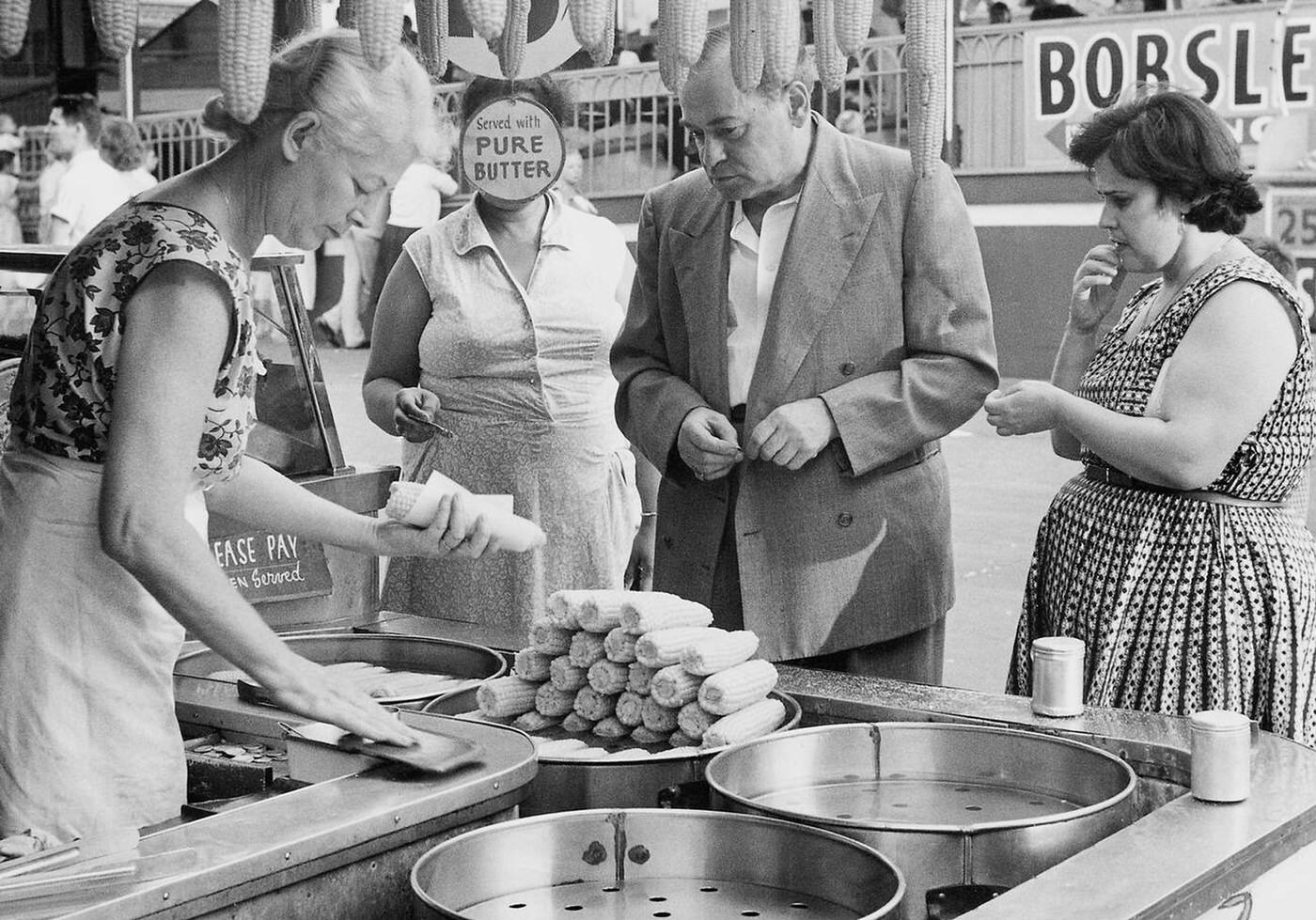 Snack Bar In Coney Island.