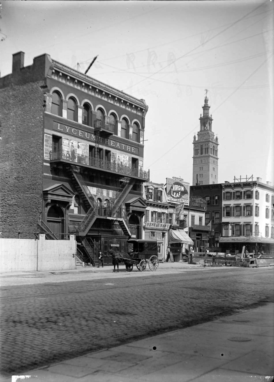 The Lyceum Theatre, Fourth Avenue And 23Rd Street, 1902.