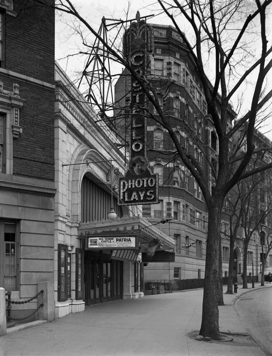 Costello Theatre, 23 Fort Washington Avenue, 1917.