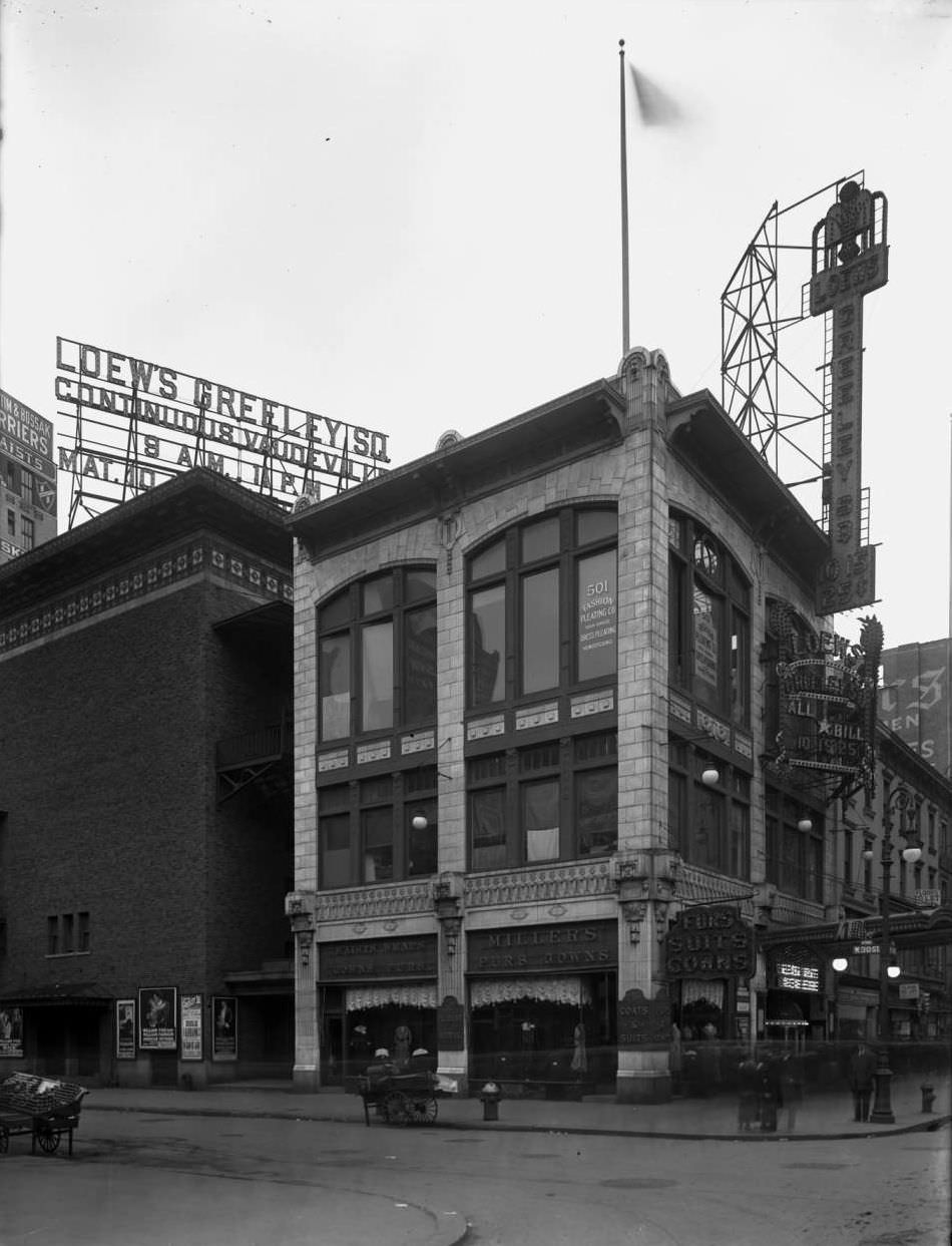 Loew'S Greeley Square Theatre, W. 30Th Street And Sixth Avenue, 1917.