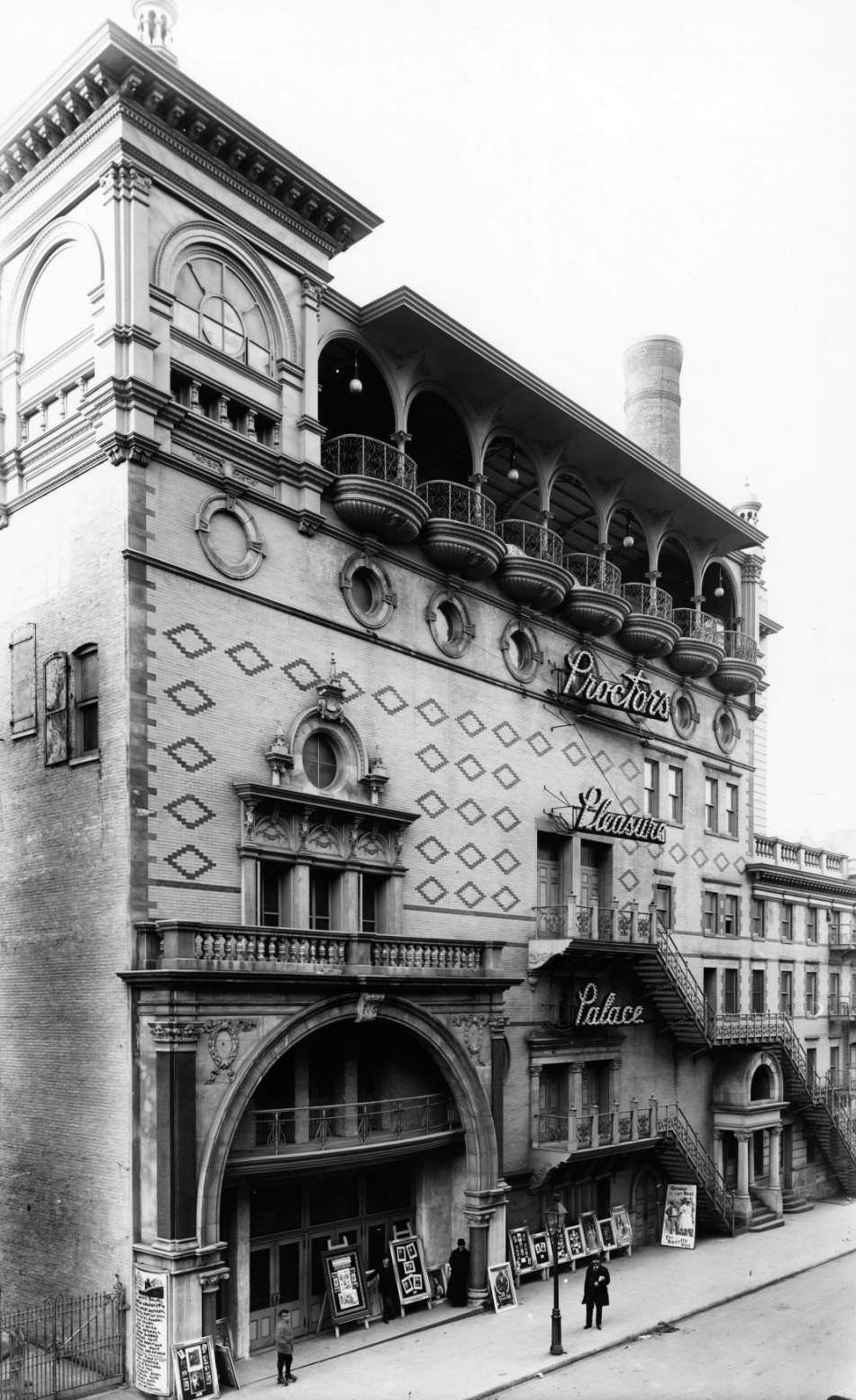 Manhattan: Proctor'S Pleasure Palace, E. 58Th Street Between Lexington Avenue And Third Avenue.