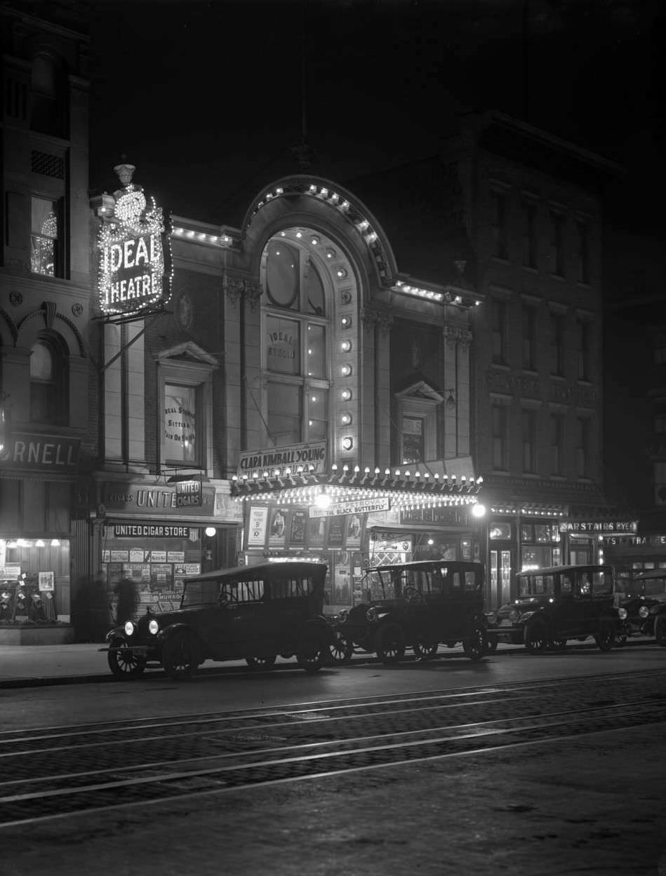 The Ideal Theatre On Eighth Avenue, 1917.