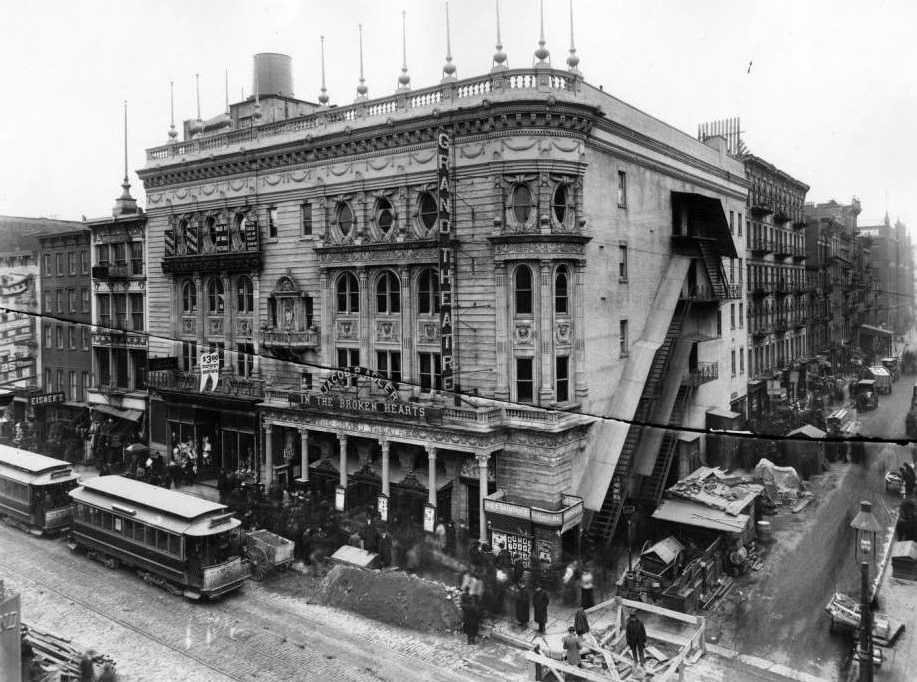 Manhattan: The Grand Theatre On Grand Street.