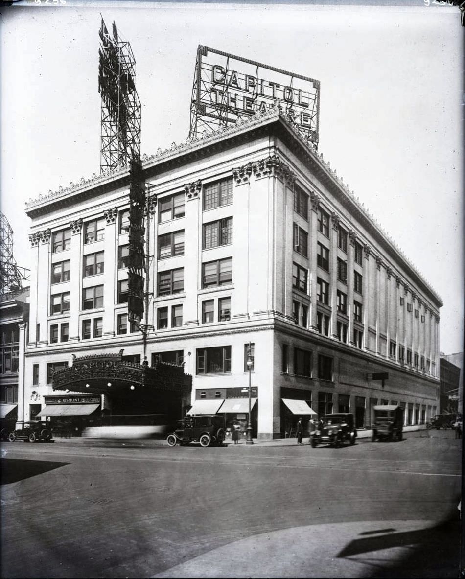 Capitol Theatre, Broadway And 51St Street.