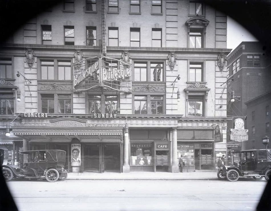 Columbia Theatre, Seventh Avenue At Northeast Corner Of 47Th Street.