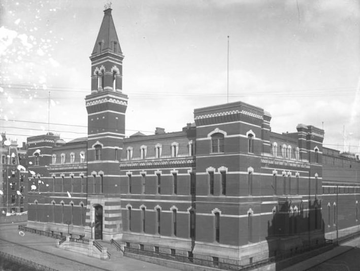 Seventh Regiment Armory, Park Avenue From 66Th Street To 67Th Street, 1894.
