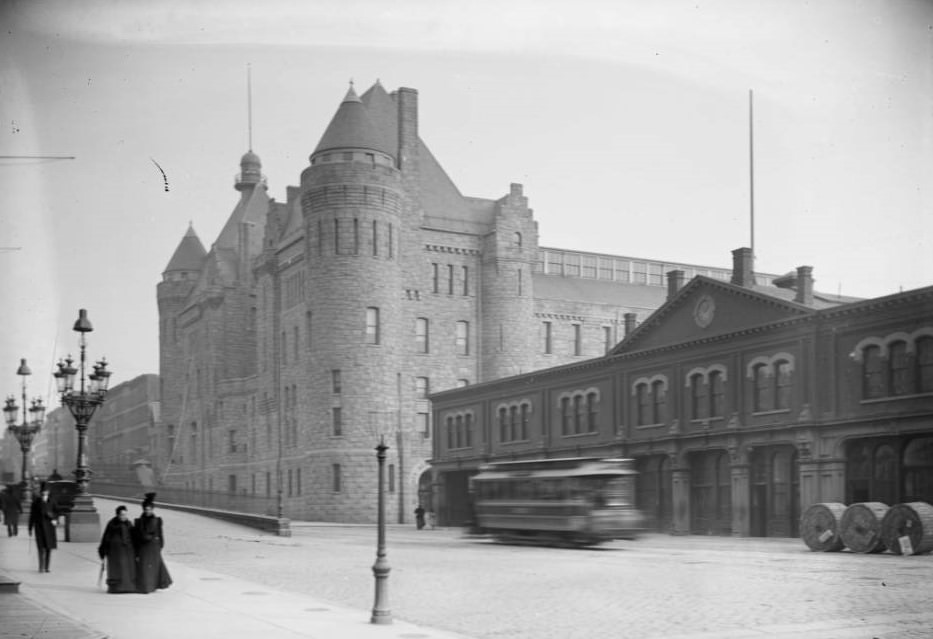 Seventy-First Regiment Armory, Park Avenue And E. 34Th Street, 1898.