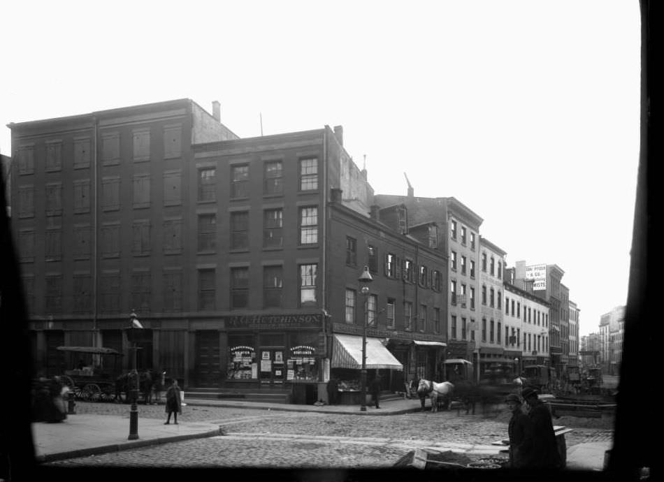R.g. Hutchinson, Stationer, 84 William Street At Maiden Lane, 1898.