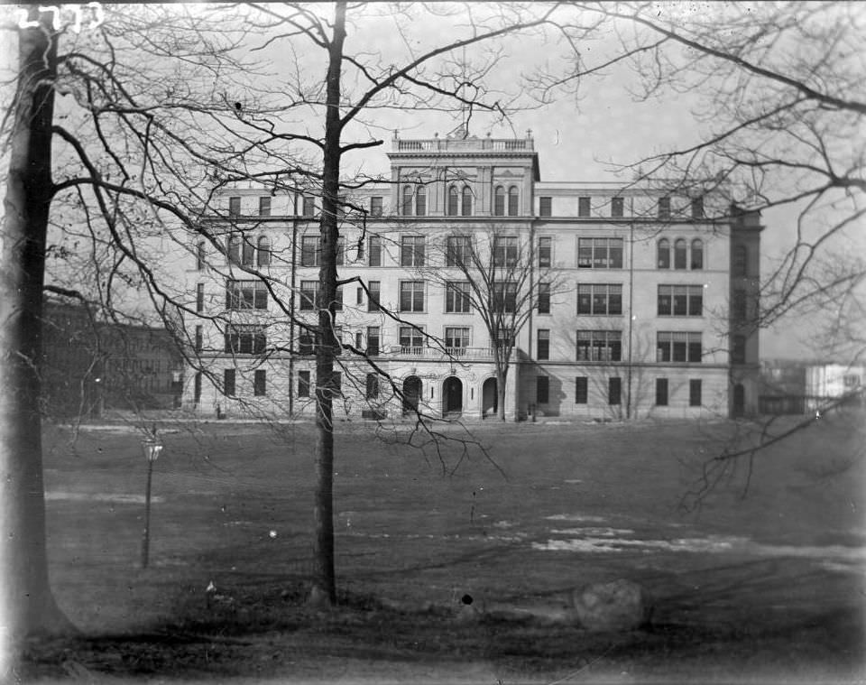 New P.s. 4 School Building, E. 173Rd Street Between Fulton Avenue And Third Avenue, Tremont, Bronx, 1902.