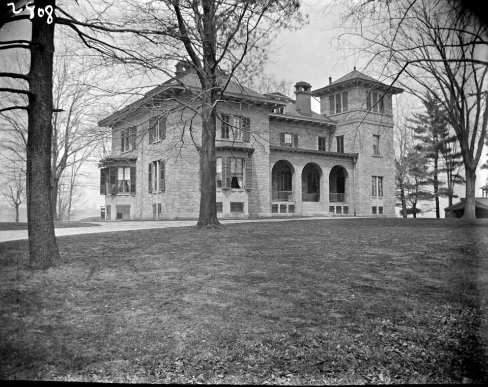 Stone Mansion, Tremont, Bronx, 1902.