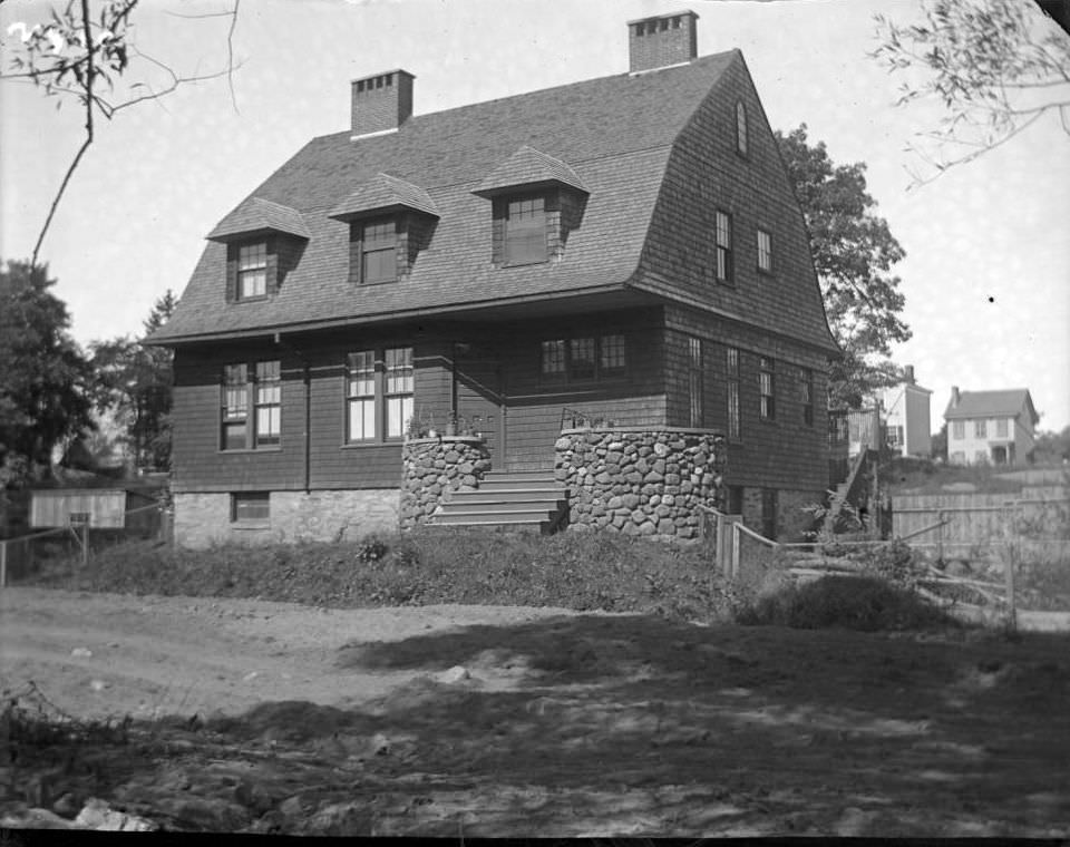 A Dutch Revival House, Tremont, Bronx, 1902.