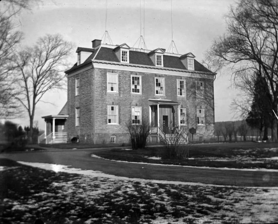 The Van Cortlandt Mansion, 1900.