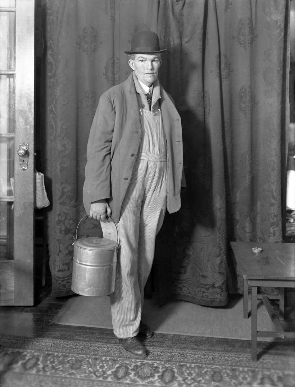 Portrait Of The 'Honey Man,' 1915.
