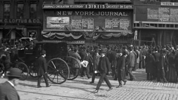 New York City Newspaper Buildings Early 1900S